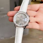 Best Quality Omega Speedmaster Ladies watches White Dial-Buy Omega Replica Watches
